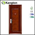 Real Texture Luxury Decorative One and Half Door-Leaf Steel Door (puerta de acero)